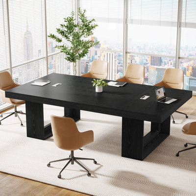 94.5" W Conference Table for 6-8 People