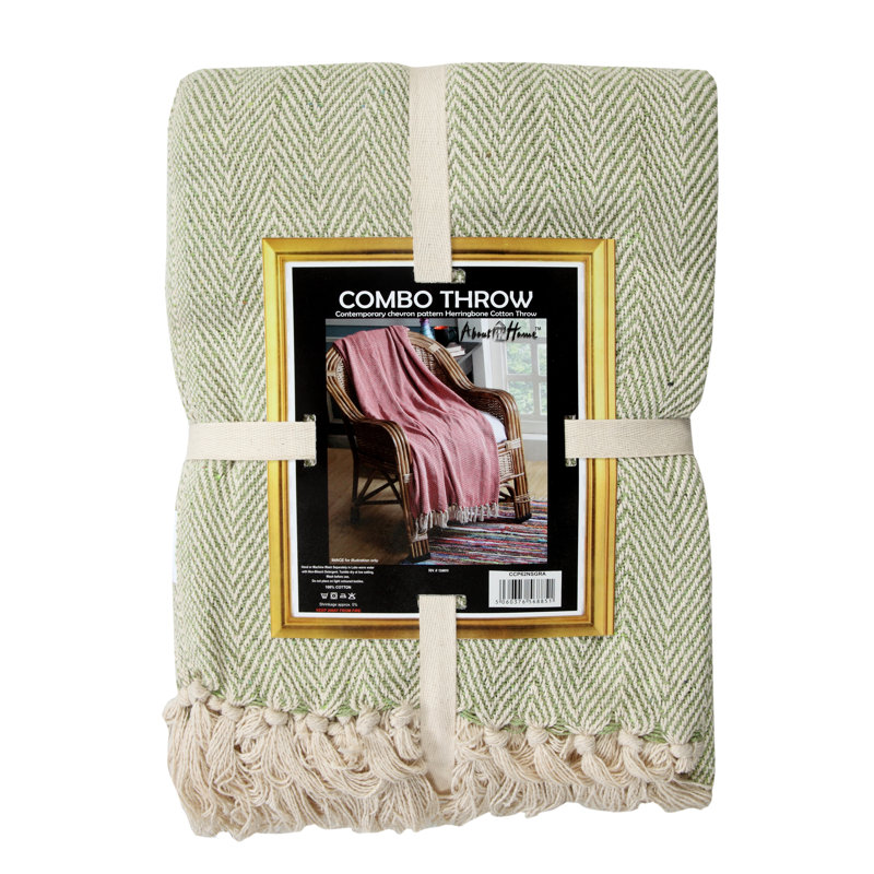 Klowey Throw, Sage Green