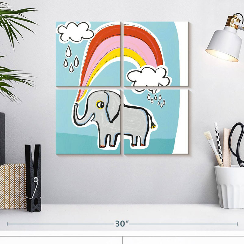 Ashelle Wild About You Elephant, H 18 po x l 18 po