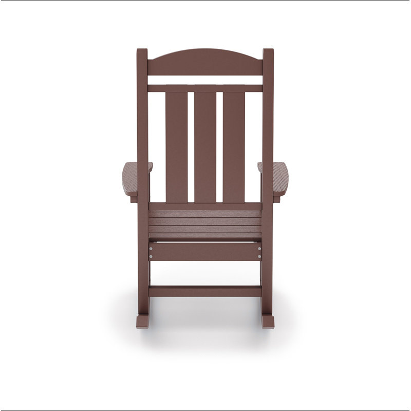 Chaise berçante Traditional, Brun