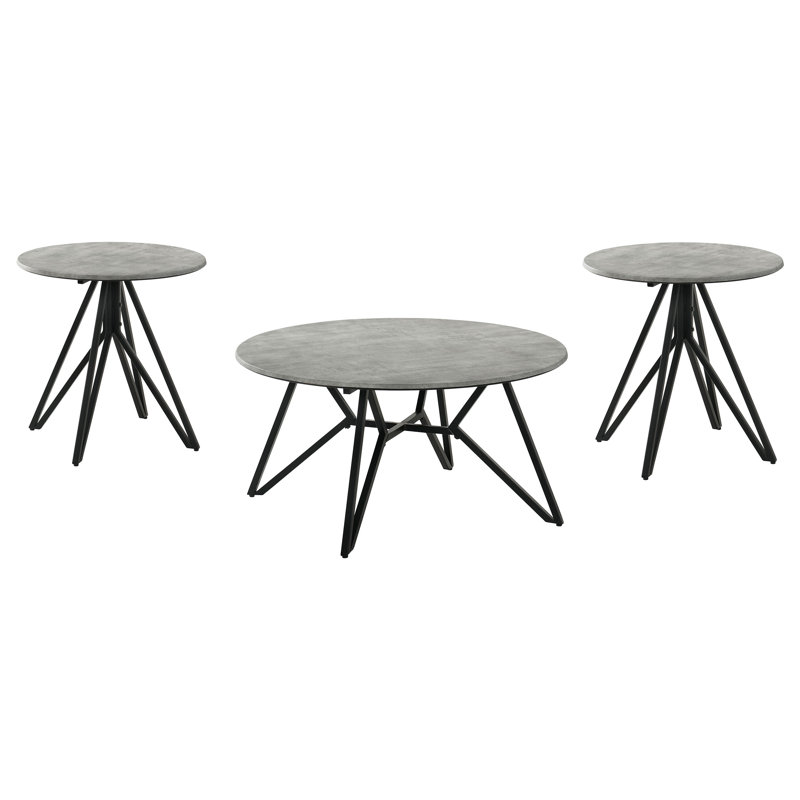 Ensemble de table basse et de table d'appoint Garfield