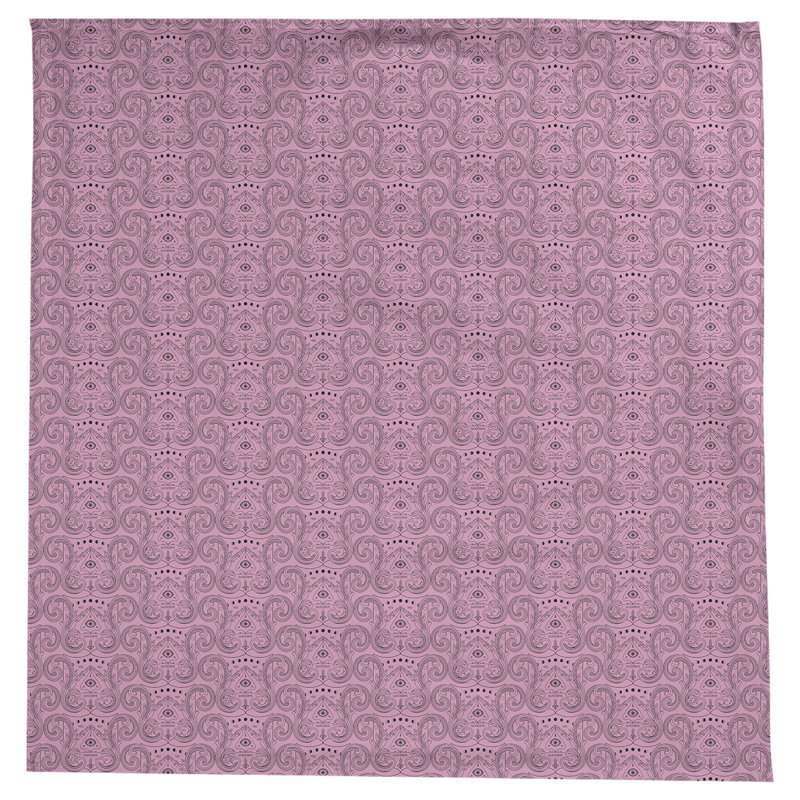 Leffel Geometric Tablecloth, Pink