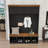 Entryway Hall Tree with Bench, Storage Cabinets and 4 Hooks-129674605