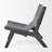 Coucher 31.5" W Top Grain Genuine Leather Side Chair-920939625-920939624