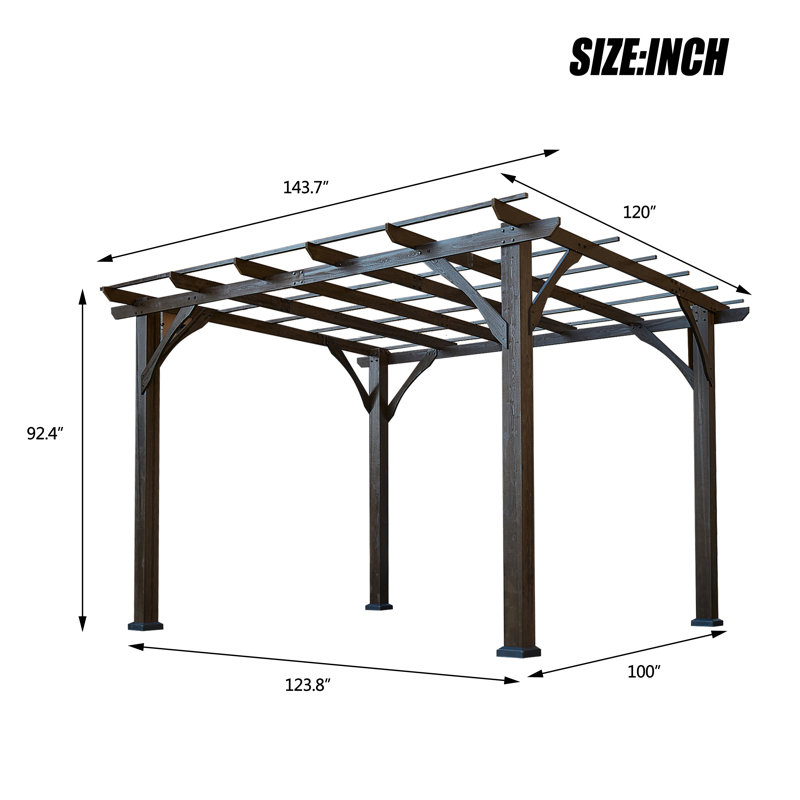 Abri de jardin en acier l 10 pi x x P 12 pi Breeze