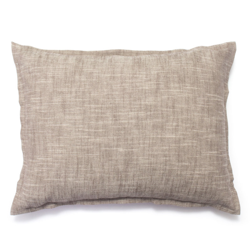 Natural Cotton and Linen Standard Pillow Sham