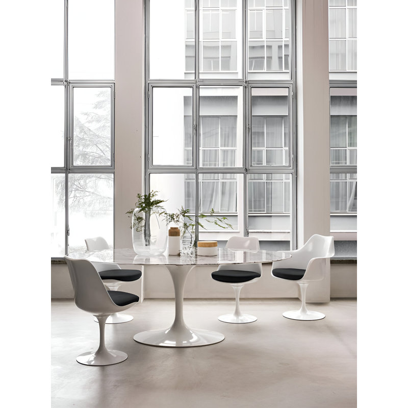 Chaise avec accoudoirs Peony, Noir, noir, noir, noir, 1