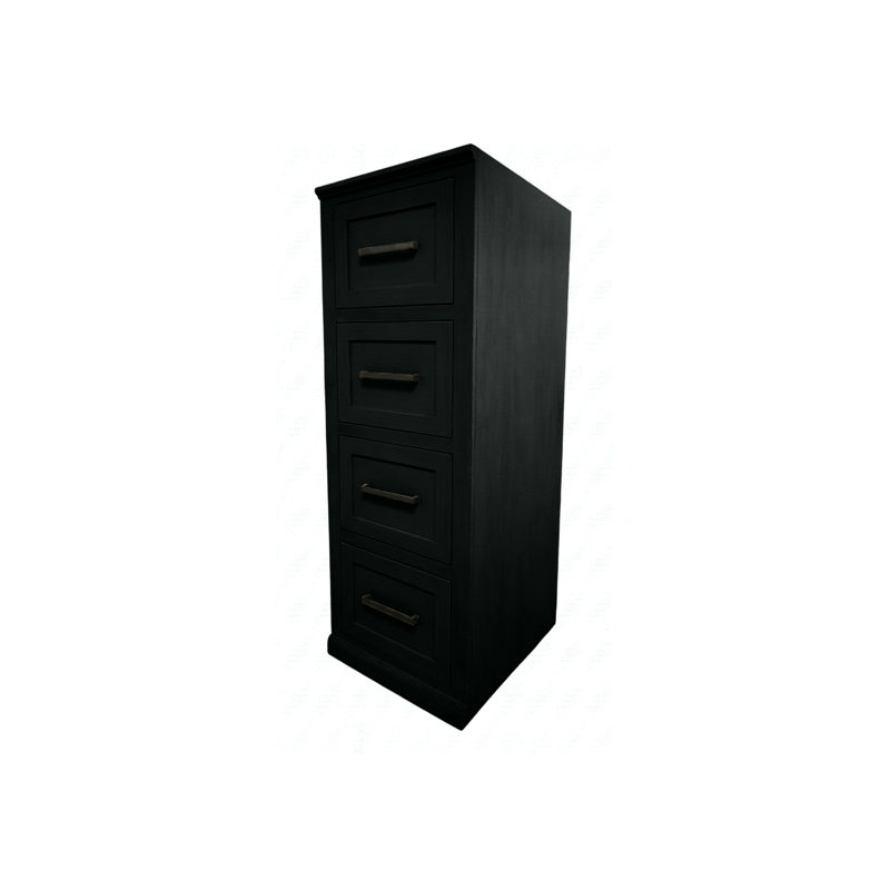 Classeur à 4 tiroirs Modern, Black