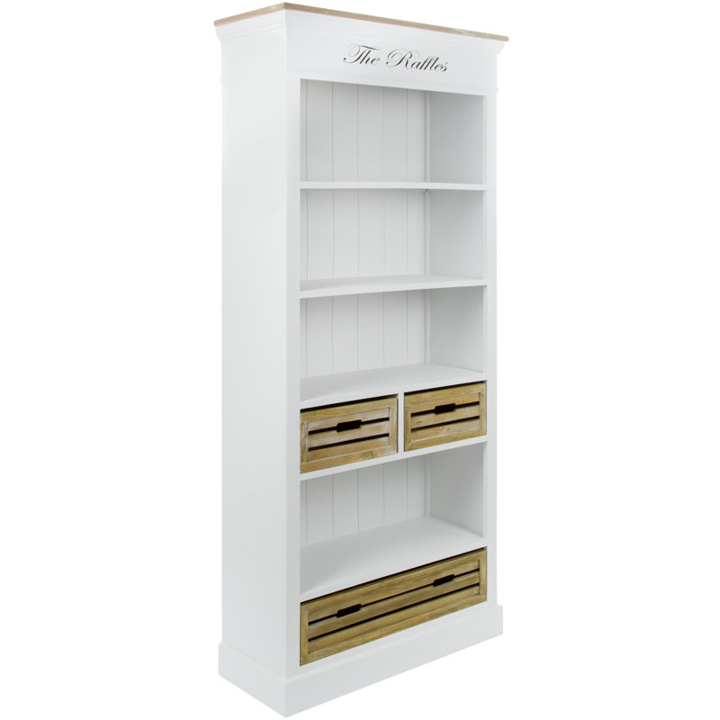 Knowles 198cm H x 86cm W Standard Bookcase