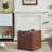 16.73" W Square Cube Ottoman-19777206