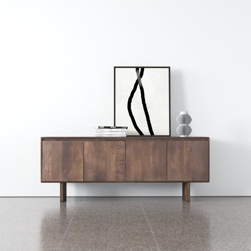 Cannes 68'' Solid Wood Sideboard