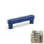 ROUS Hardware - Poignée d'armoire Mid-Century moderne, 2,75 po, polo (bleu marine) -111786467-111786459