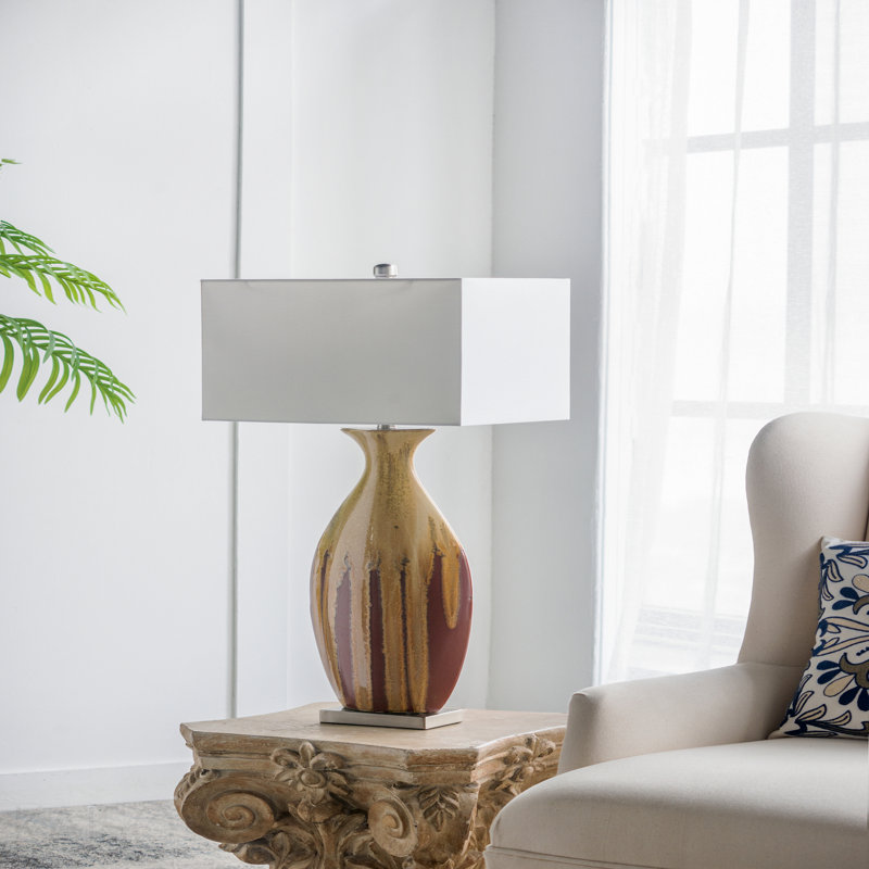 Lampe de table en céramique 16 x 10,5 x 36 po