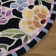 Hollander Floral Hand Hooked Wool Black Area Rug