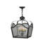 Lustre carré lanterne 4 lumières