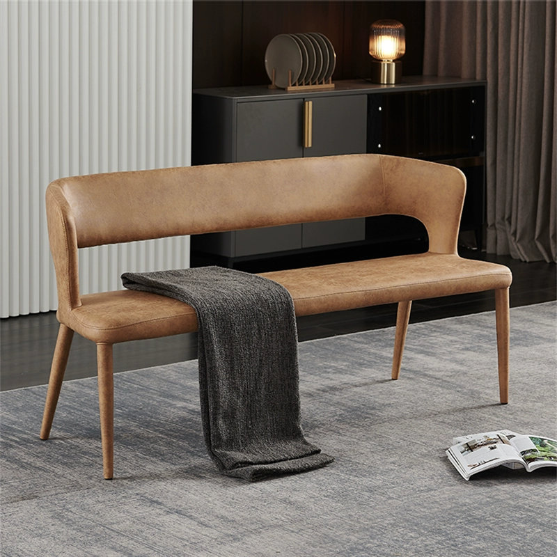 Banc de luxe Simple Light, Brun