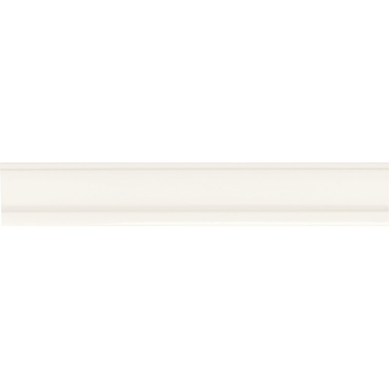 Carrelage bullnose 6 "x 2" blanc arctique