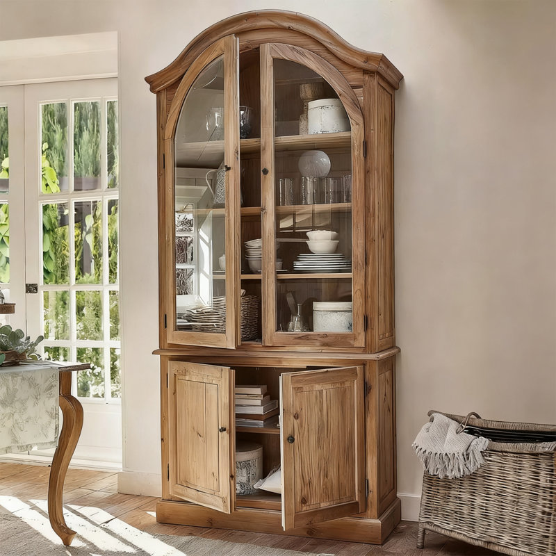 Brown Solid Wood Display Cases