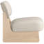 Fauteuil d'appoint en cuir Vetra Lystra-121555199-121555203