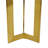 Aluminum Metal Pillar Geometric Decorative Candle Holder Set-60227365-60227366