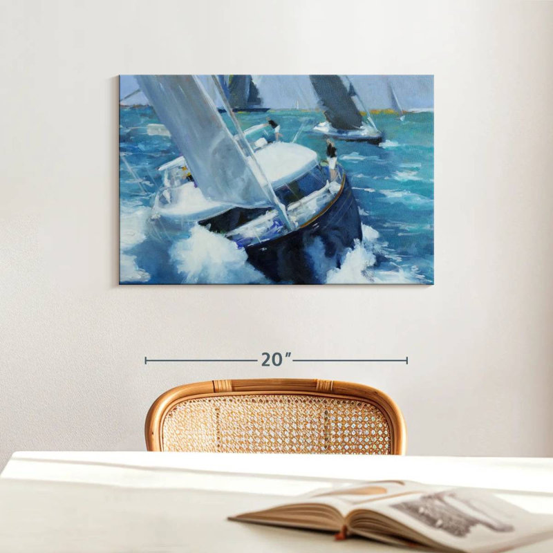 Mehar White Water, 16" H x 24" W