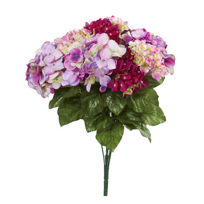 Arrangement floral d'hortensia