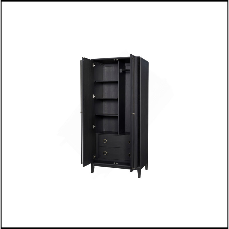 Armoire au fini poivre