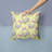 Easter Basket and Eggs Outdoor Throw Pillow-654052078