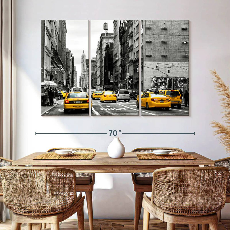 Sireci, New York - Sirci - Trafic de taxis, H 24 po x l 38 po