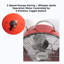 Ventilateur tambour 10 po, rouge-133329836