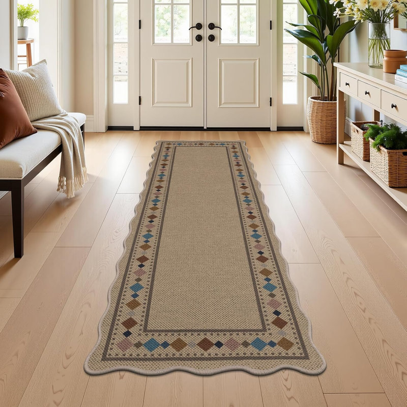 Tapis de couloir lavable