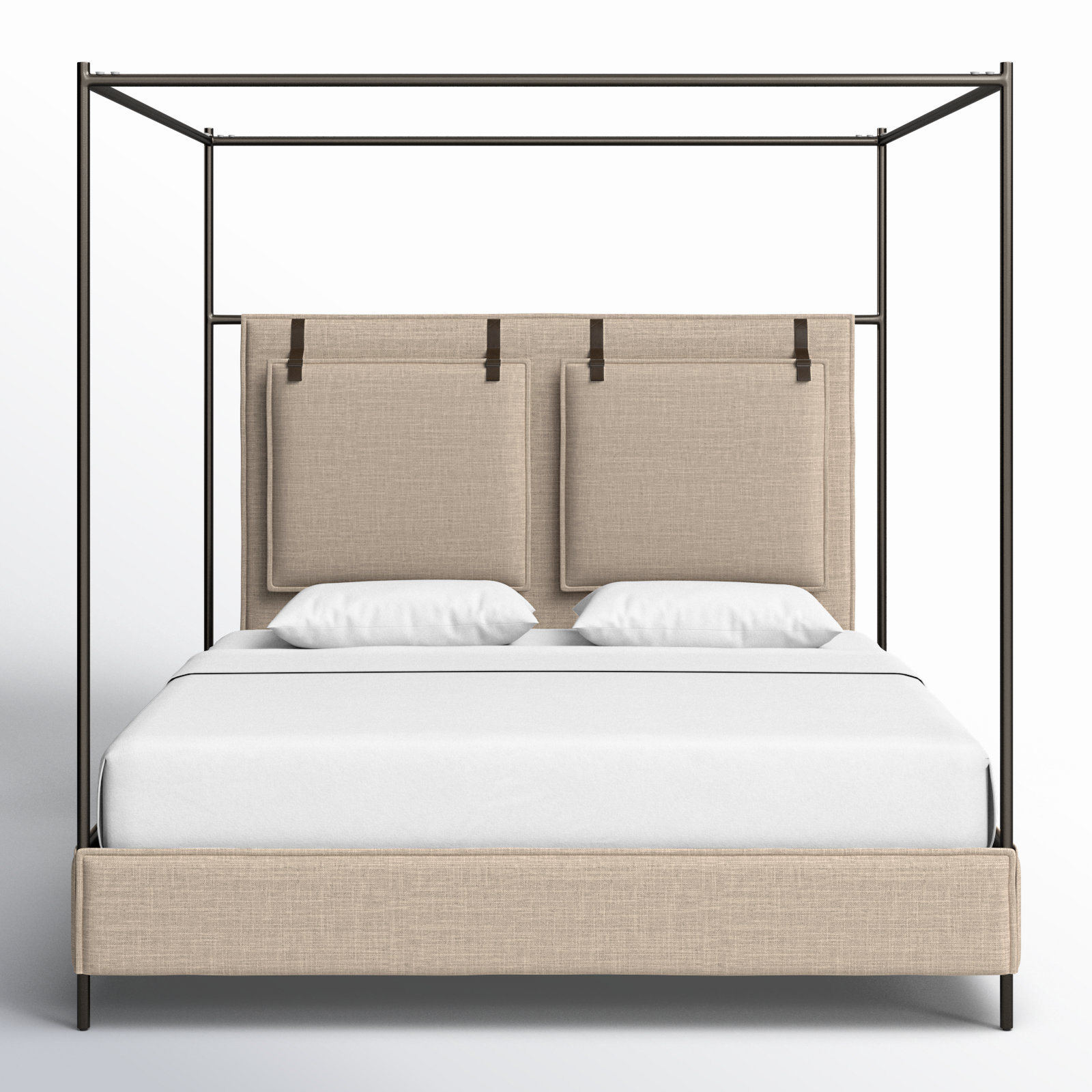 Waverley Canopy Bed, King, Beige