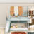 Wood Loft Bed With Slide And Built-In Shelves And Playhouse-Style-525818639