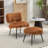 Marai Upholstered Side Chair with Ottoman-342519509