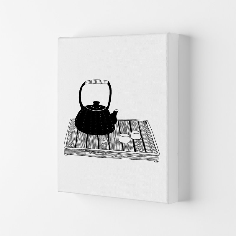 Chinese Tea by Carissa Tanton - Wrapped Canvas Print, 84cm H x 59.4cm W x 4cm D