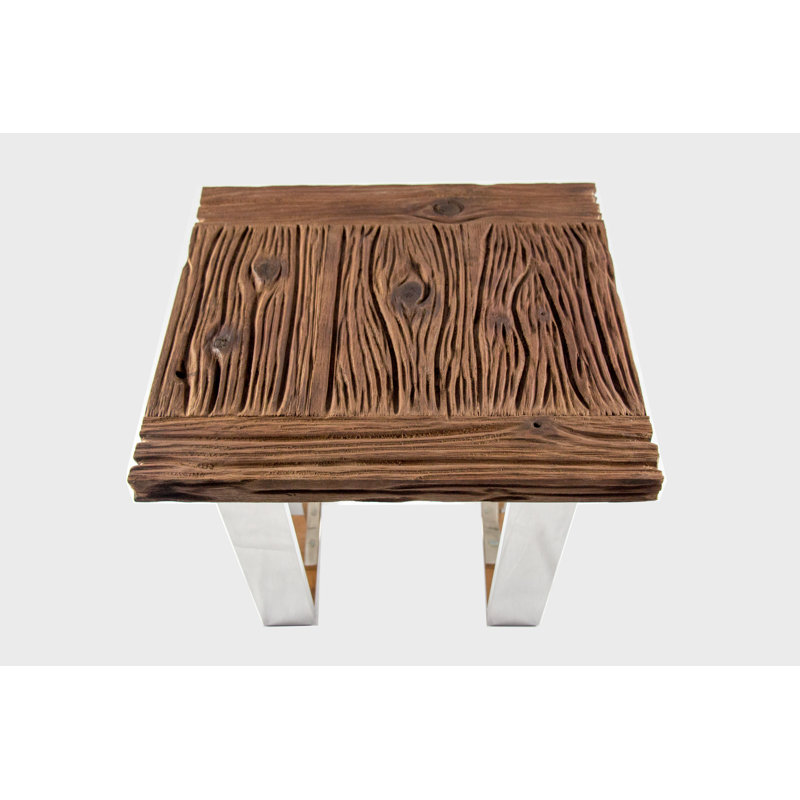 Elena Solid Wood End Table