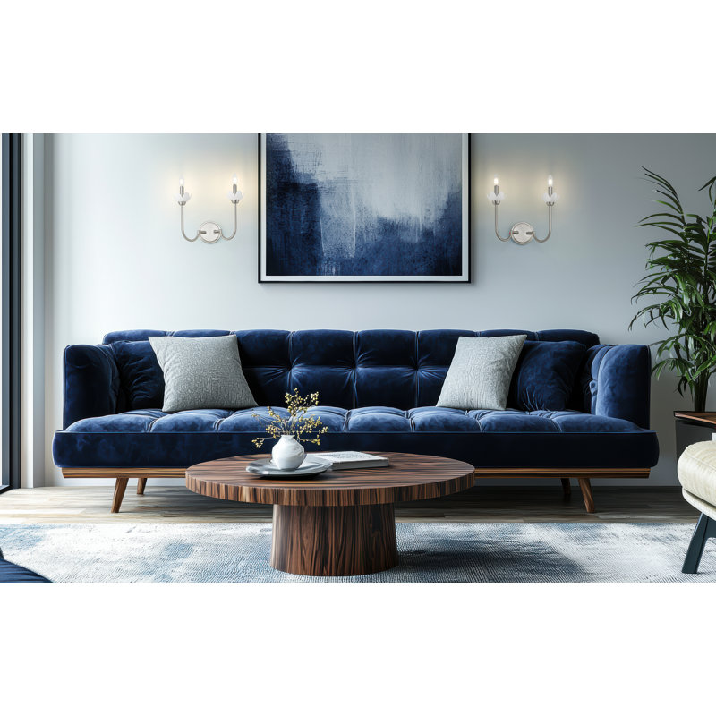 Applique murale texturée Burgett, Nickel brossé, Deux lumières, H 11,75 po x l 15 po x P 7,5 po
