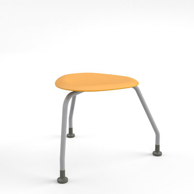 360 3 Leg Chair Without Back, Glides