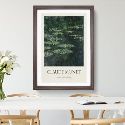Water Lilies Lily Pond Vol.29 by Claude Monet - Picture Frame Art Prints