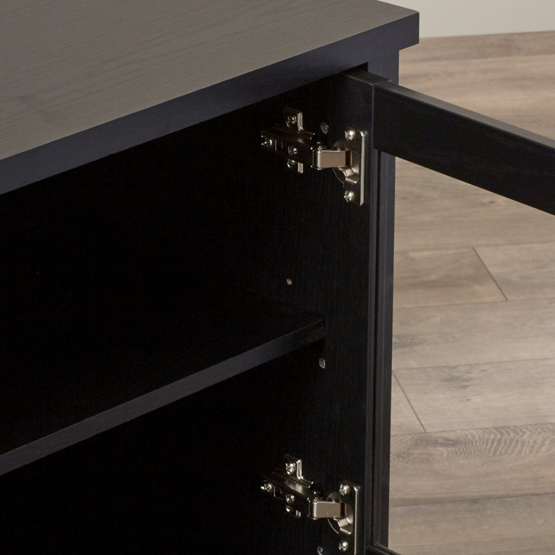 Starkville 71'' Media Console for TVs up to 85", Black