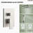  Pressure Balanced Shower Faucet System , 10" LED Rainfall Shower Head with Handheld Spray-108225001-128945035
