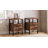 Pake 2 - Drawer 23.6" Tall Iron Nightstand with Storage and Built-In Outlets-75011535-132363138