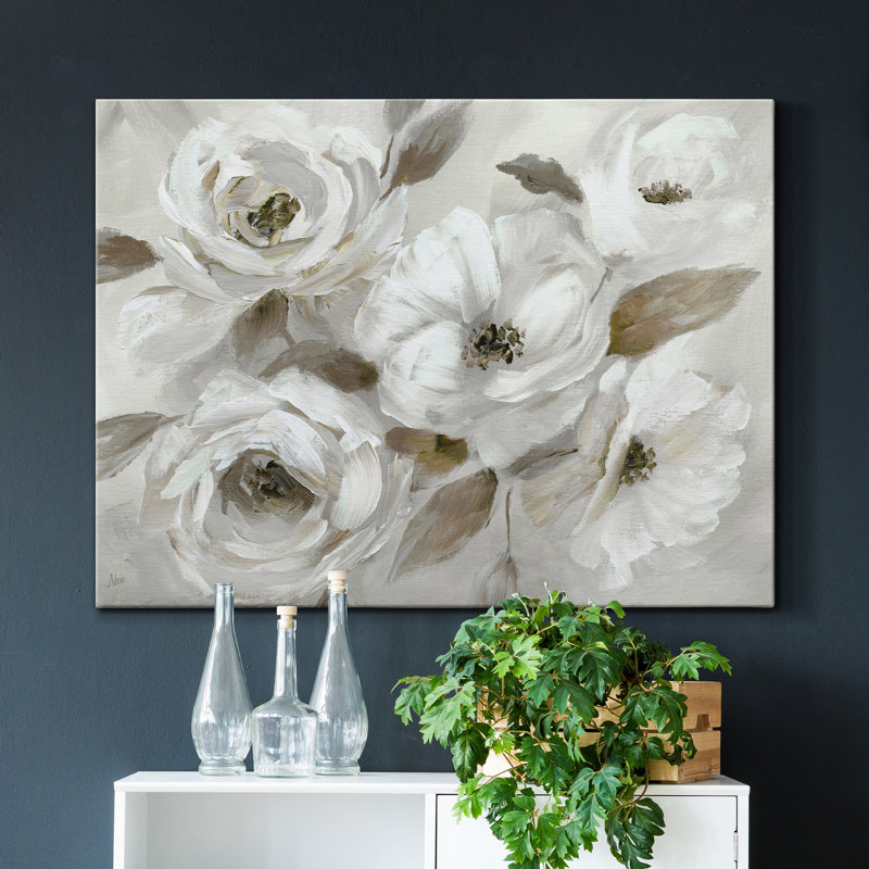 " Winter White ", 8" H x 12" W x 1.5" D