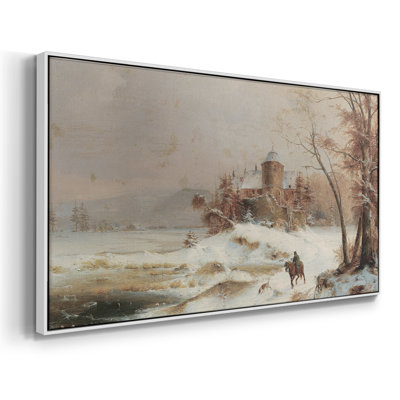 Série paysage - Dxli - Toile tendue avec châssis encadré - Prêt à être accroché