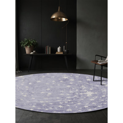 Tapis bleu lavable à la machine