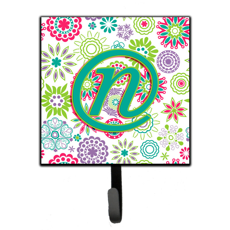Crochet mural fleurs, N