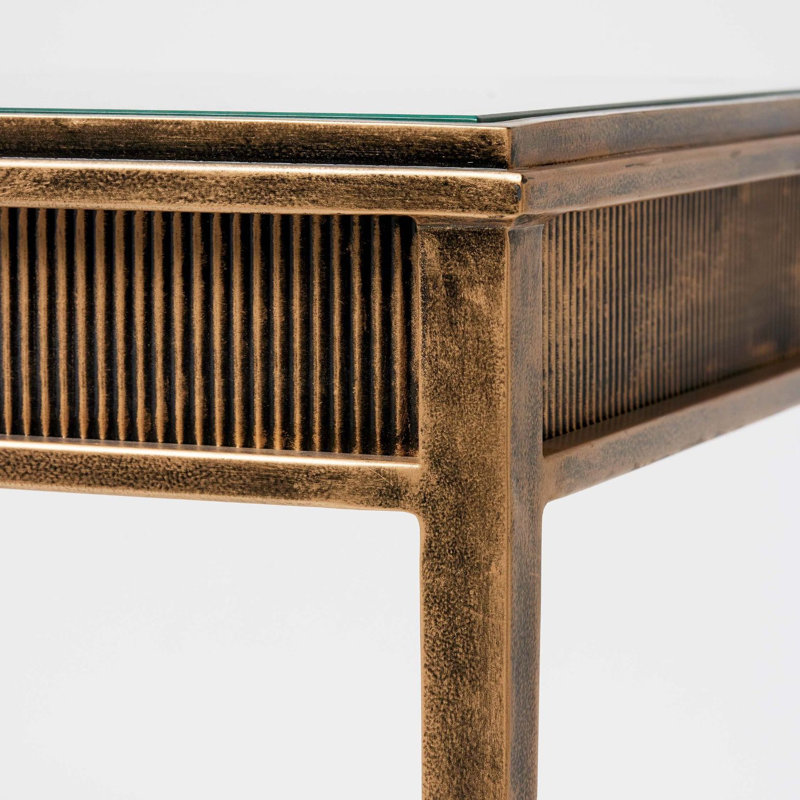 Camille 60'' W Glass Console Table