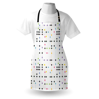 No Pattern Bib Apron