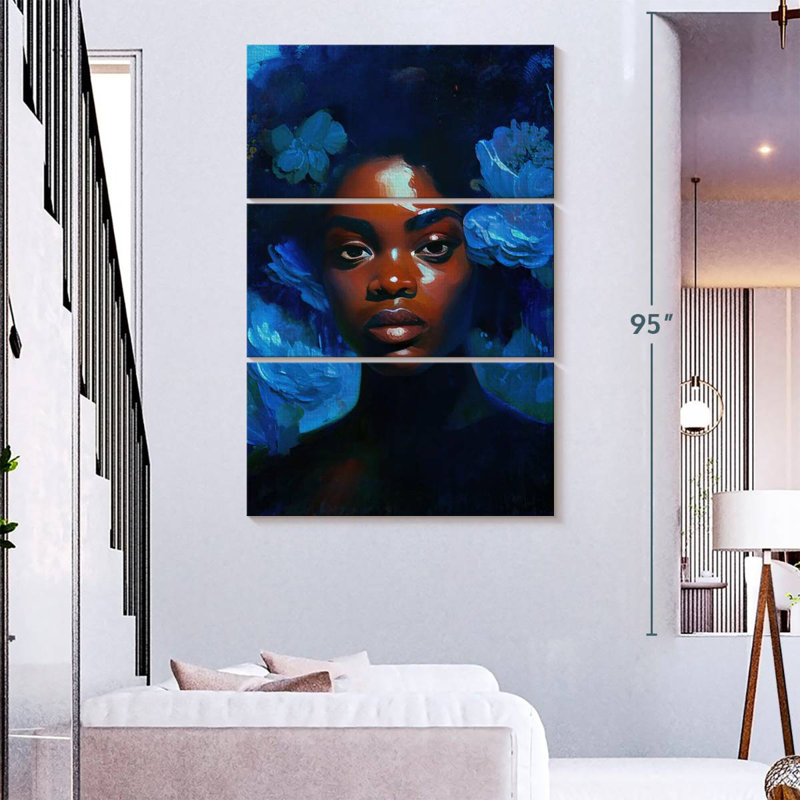 Leisha Old Fashioned Portrait, 74" H x 48" W