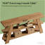Table d'appoint mince avec rangement, console à 3 niveaux, canapé